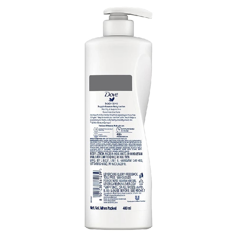 Dove Body Love Supple Bounce Body Lotion, 400 ml-2.webp